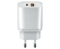 FOREVER CORE 1xUSB CQ 3.0 18 W biała - 1380774 - zdjęcie 1